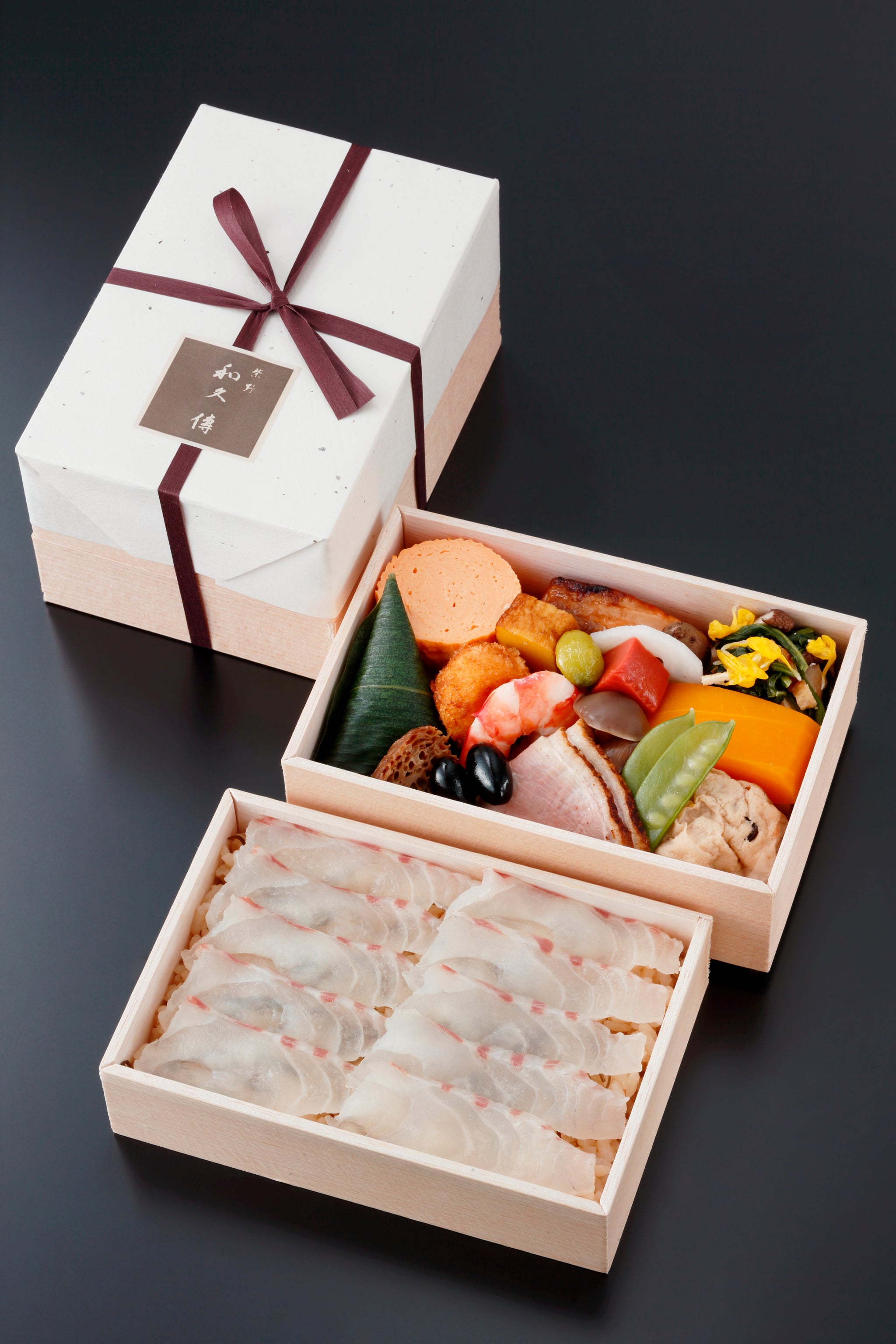 二段弁当 – 紫野和久傳【お弁当】受け取り予約(オンライン)